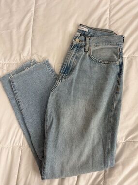 Forever 21 Light Wash Straight Leg Jeans